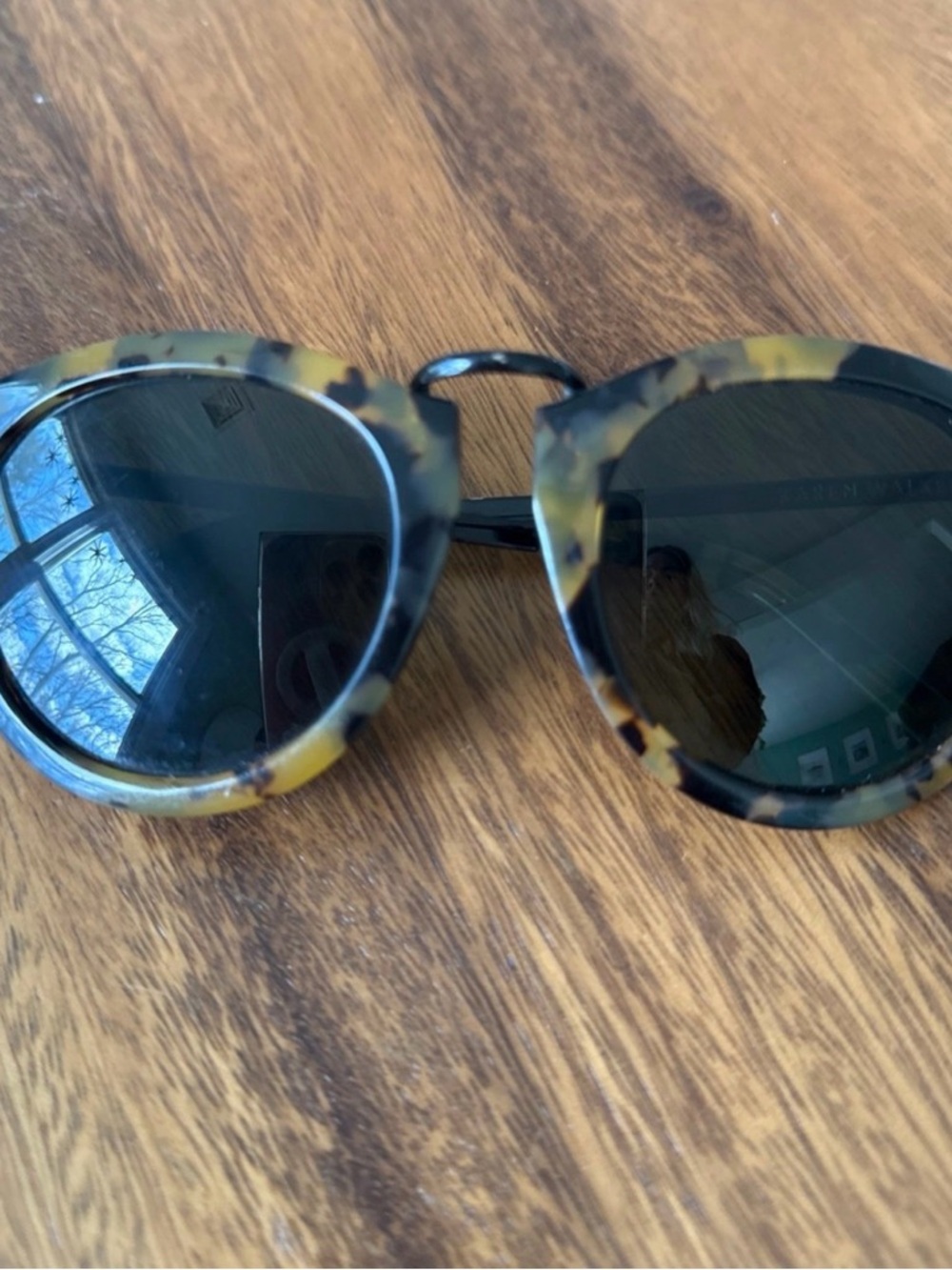 Karen Walker Tortoise Shell Sunglasses
